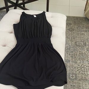 Lilla P Elegant Black Mini Dress